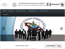 Tablet Screenshot of itspa.edu.mx